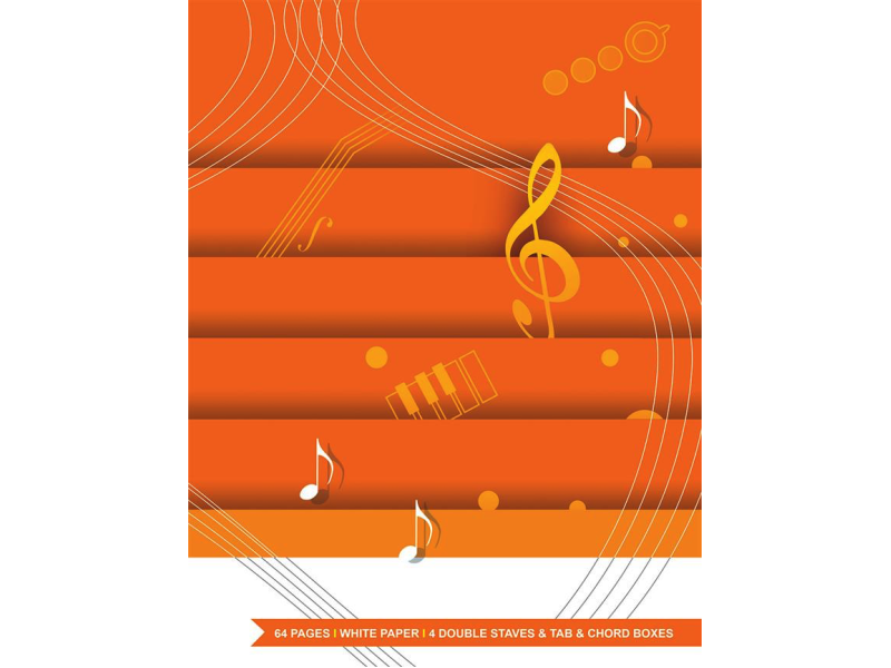 Hal Leonard Quaderno di musica 64 pagine con pentagramma e Tablatura - Esse  Music Store