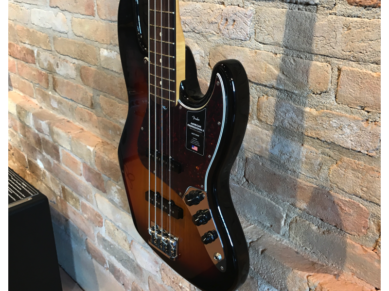 Fender American Professional Ii Jazz Bass Rw 3 Color Sunburst Esse Music Store 1260