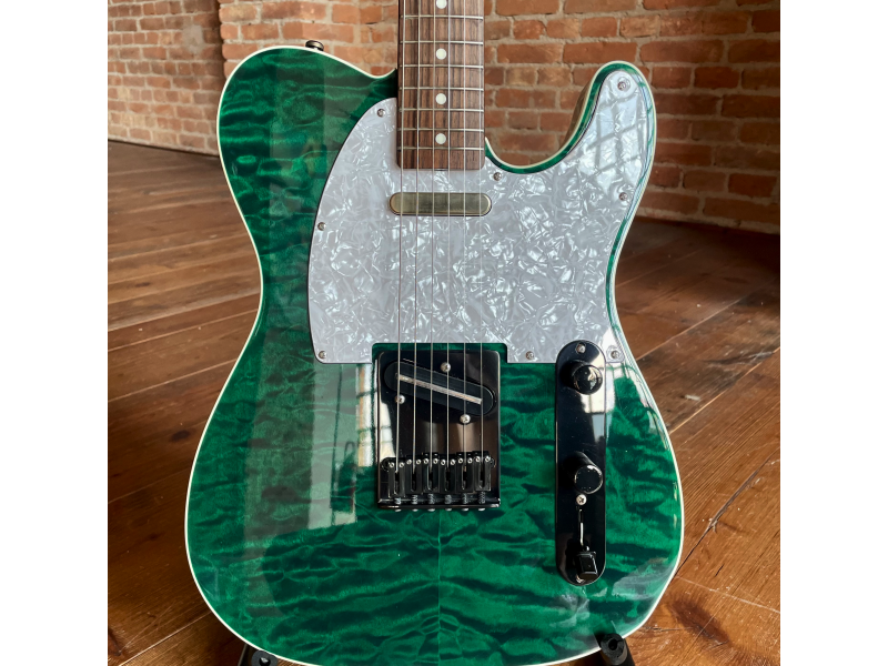 Fender Telecaster TL62B Quilted Green Double Binding made in Japan 